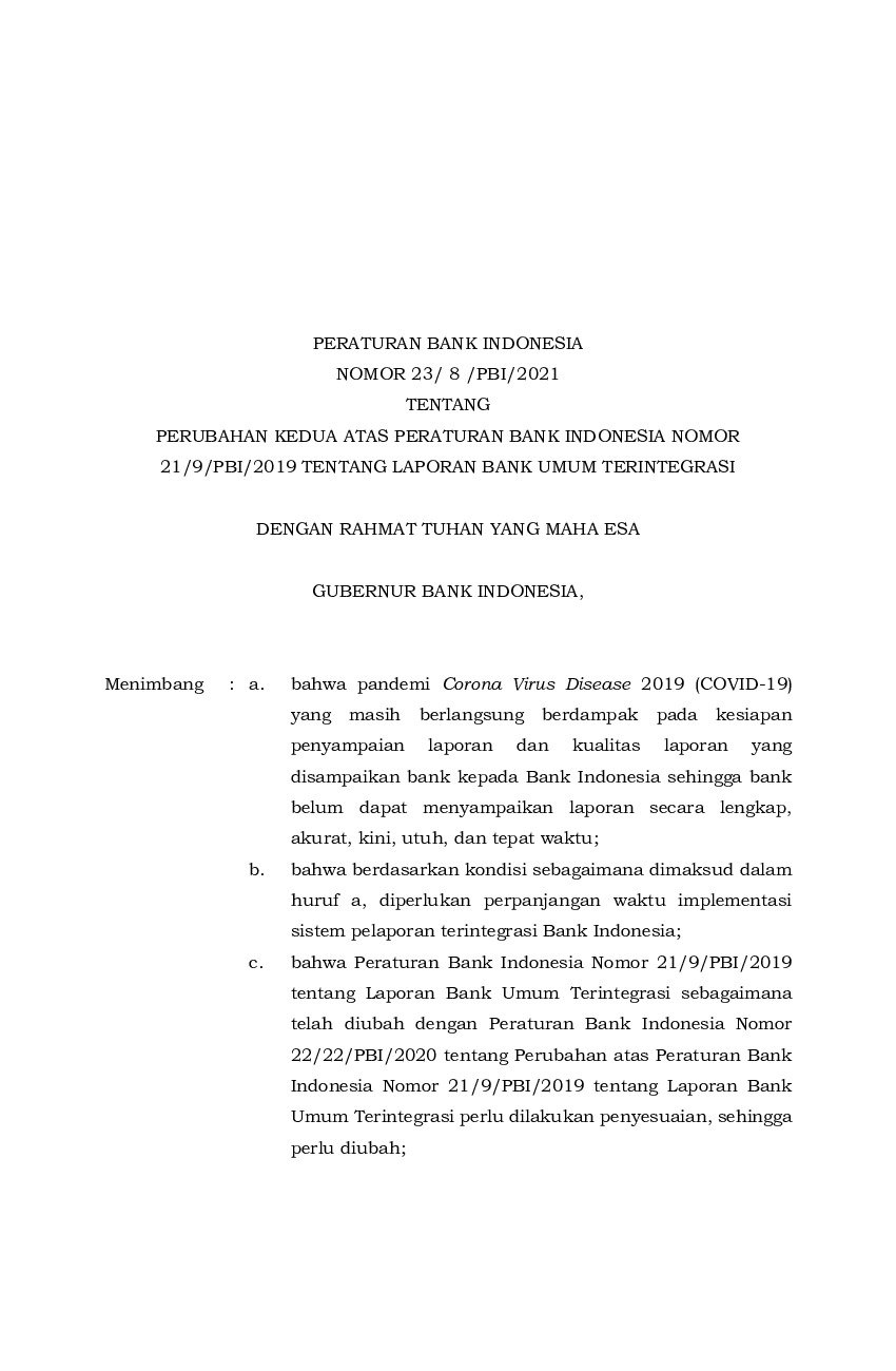 peraturan-bank-indonesia-no-23-8-pbi-2021-tahun-2021-tentang-perubahan